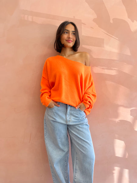 Sweater damsville orange