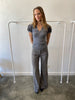 Diane Von Furstenberg Grey Wool Suit Pant