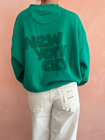 NYC Sweatshirt- Washed Ivy