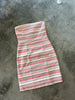 Michael Kors mini dress pink stripe