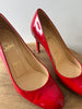 Louboutin Red Patent Pumps