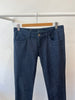 Prada dark wash denim skinny jeans