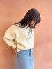Harper Knit Sweater- Cream