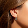Magenta Earrings- Sapphire