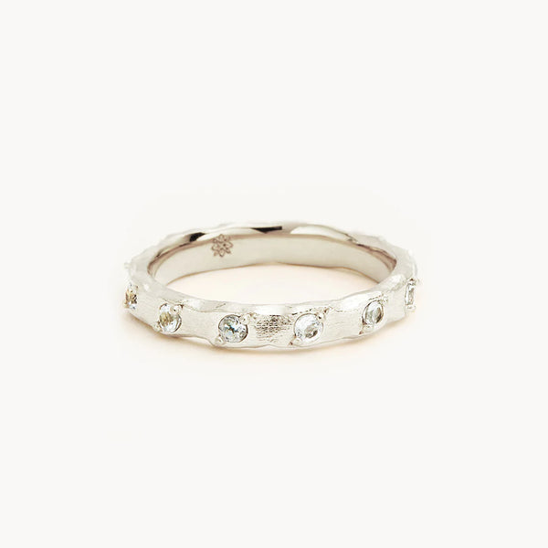 Cosmic Topaz Ring - Silver